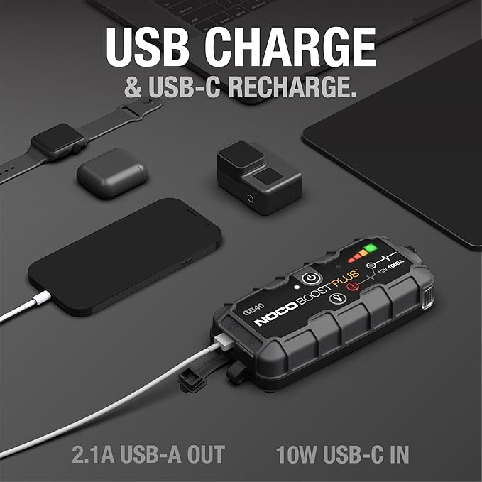 NOCO Genius GB40 Boost Lithium Jump Pack