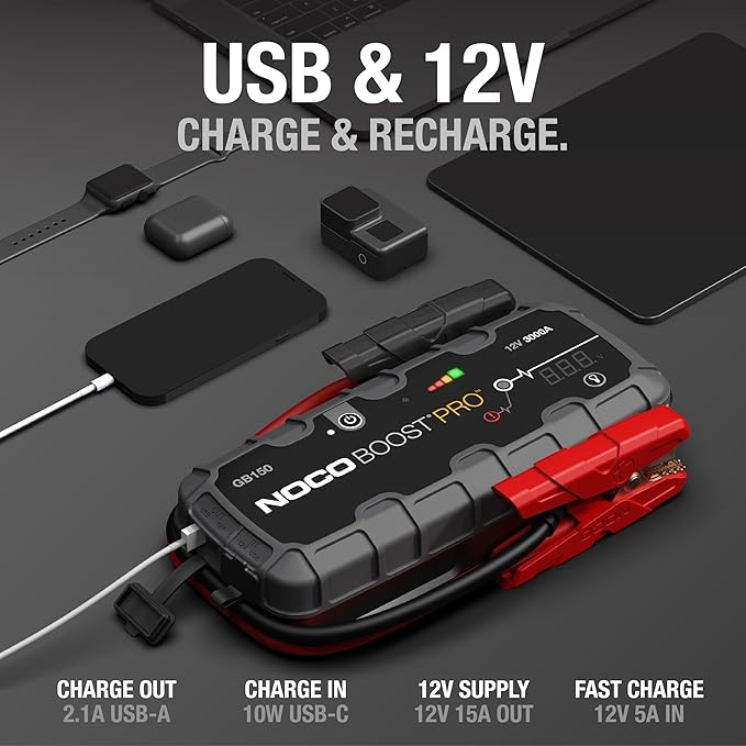 NOCO Genius GB70 Boost Lithium Jump Pack