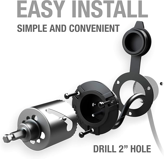 NOCO Genius AC Port Plug with 16in Extension Cord