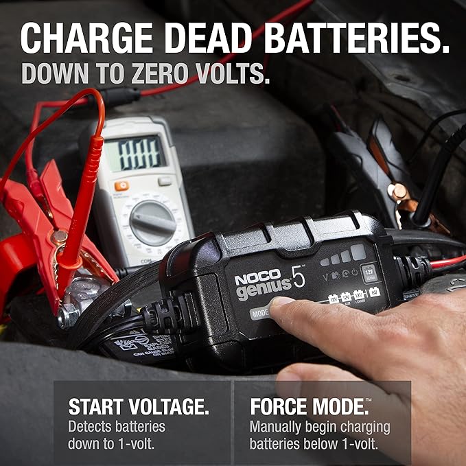 NOCO Genius Battery Charger 5-AMP