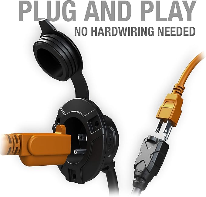 NOCO Genius AC Port Plug with 16in Extension Cord
