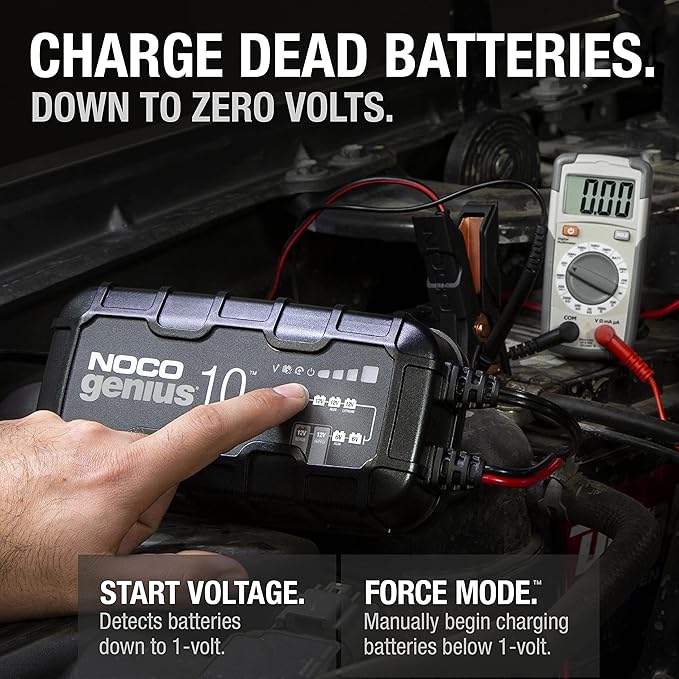 NOCO Genius Battery Charger 10-AMP