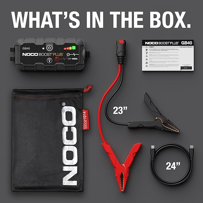 NOCO Genius GB40 Boost Lithium Jump Pack