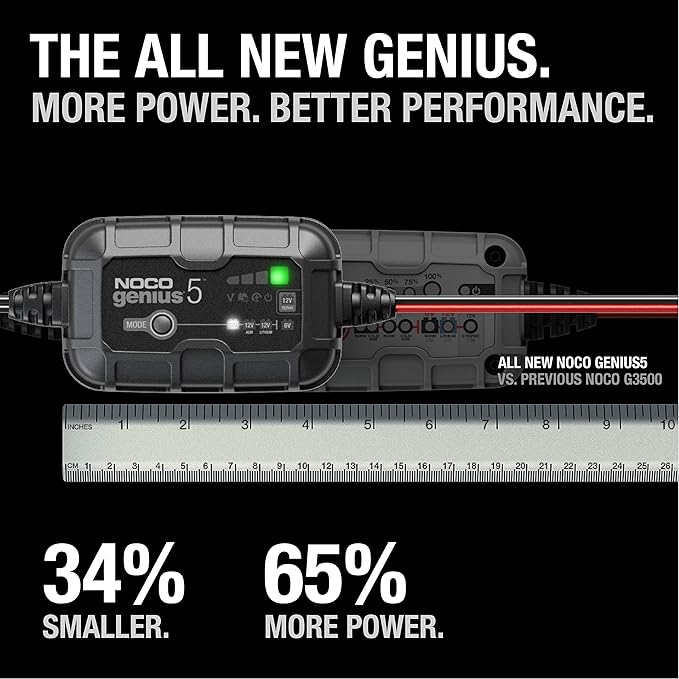 NOCO Genius Battery Charger 5-AMP