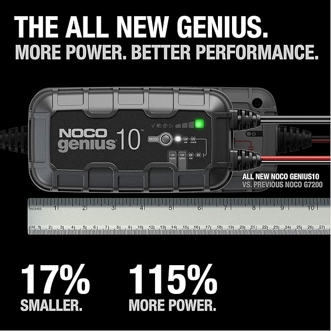 NOCO Genius Battery Charger 10-AMP