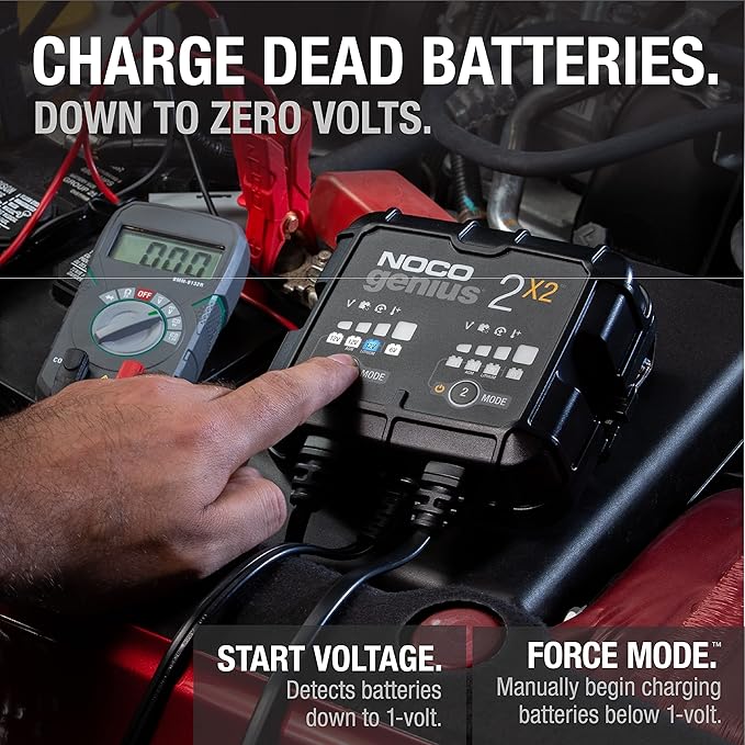 NOCO Genius 2-Bank 2X2 Charger