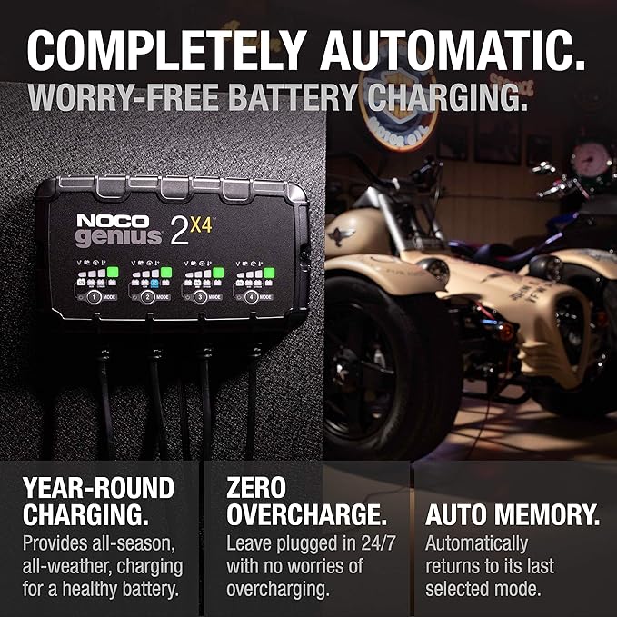 NOCO Genius 4-Bank 2X4 Charger
