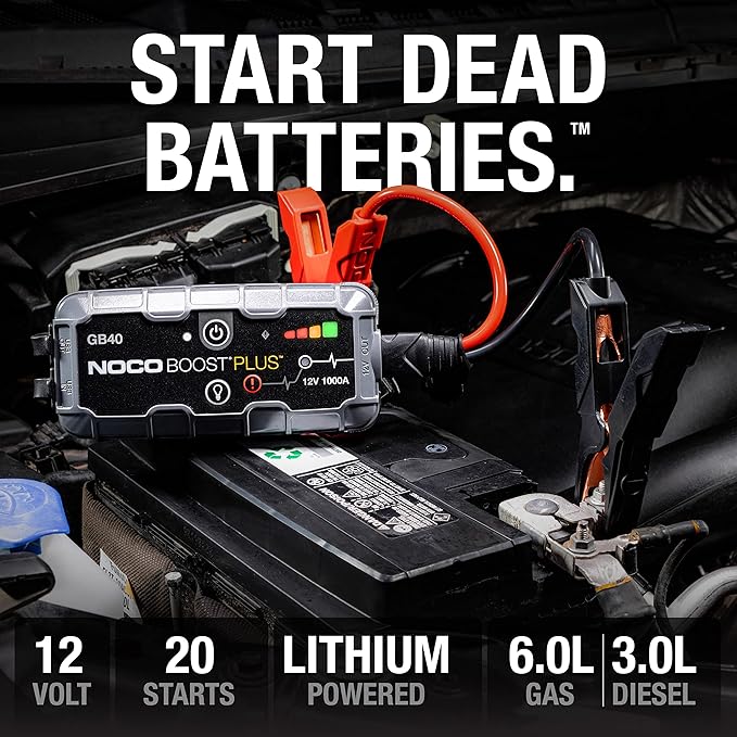 NOCO Genius GB40 Boost Lithium Jump Pack