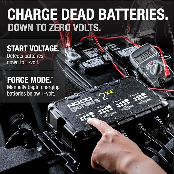 NOCO Genius 4-Bank 2X4 Charger