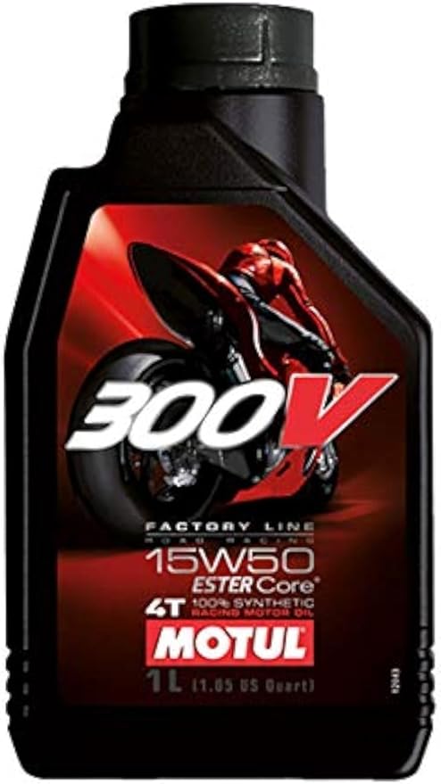 Motul 300V 15W50 100% Synthetic Motor Oil
