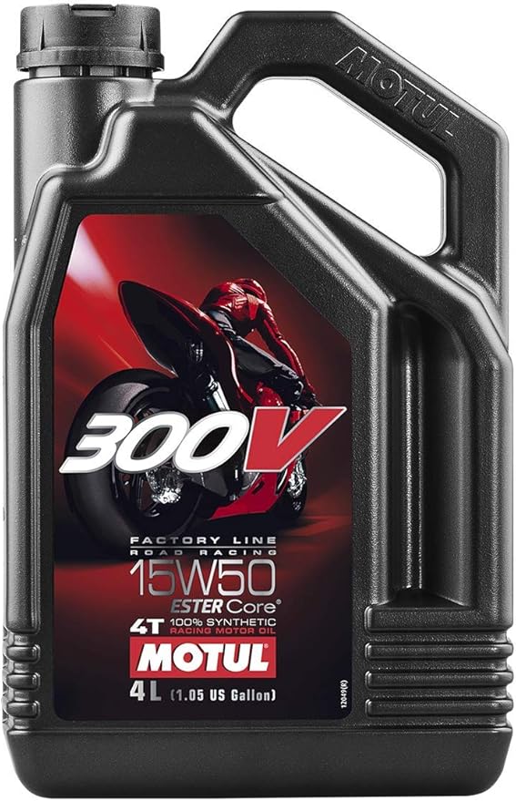 Motul 300V 15W50 100% Synthetic Motor Oil