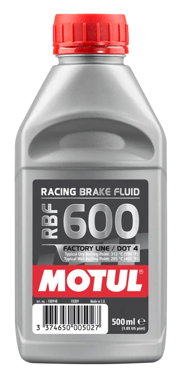 MOTUL RBF 600 Racing Brake Fluid - Factory Line / DOT 4