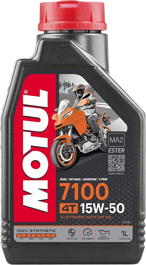 Motul 7100 15W50 100% Synthetic Motor Oil
