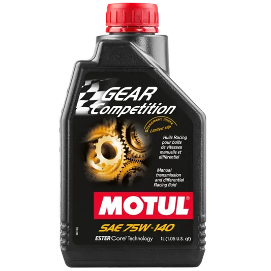 Motul Gear Competition 75W140 100% Ester Synthetic Gear Oil