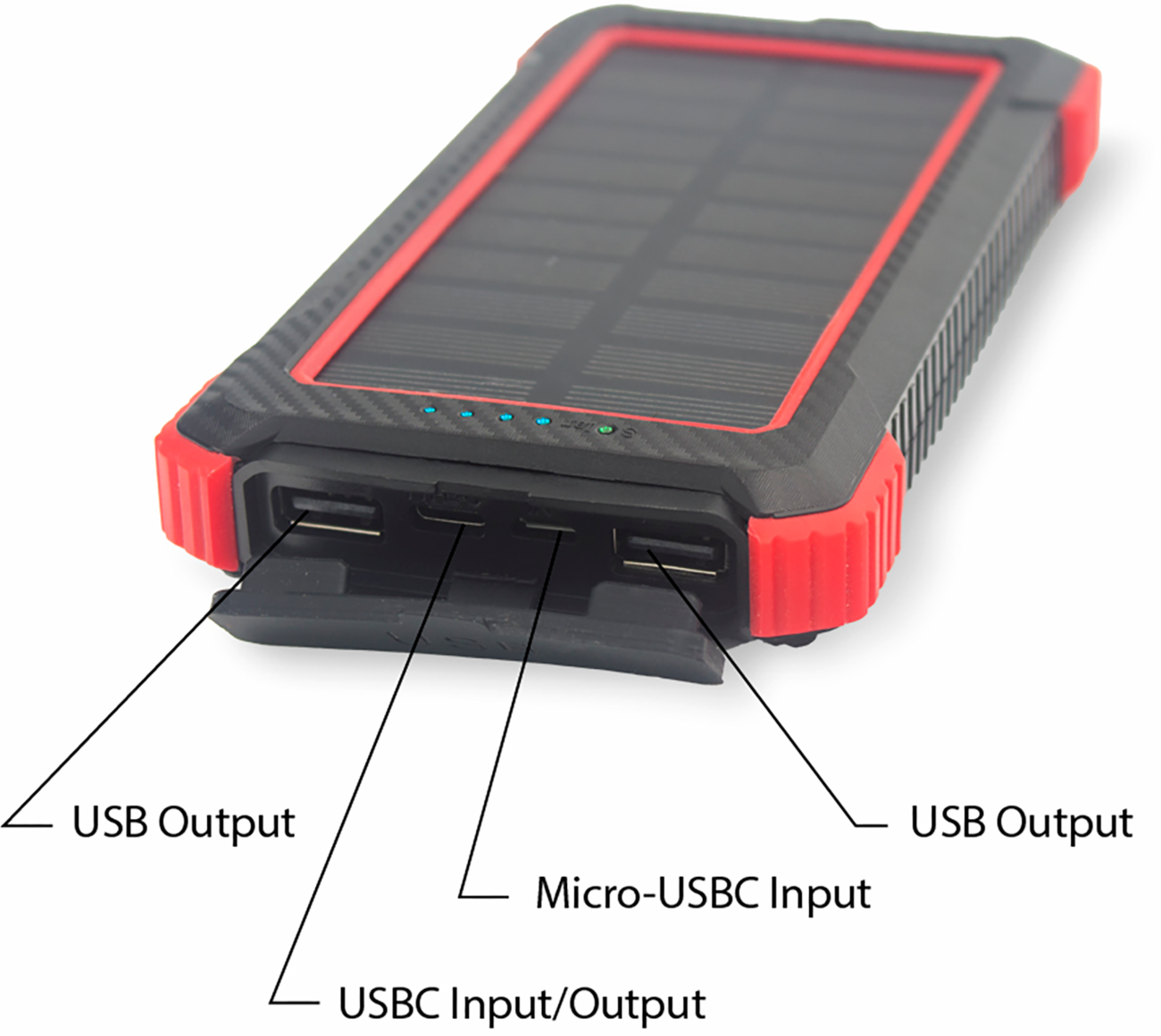 RidePower Wireless Solar Power Portable Bank