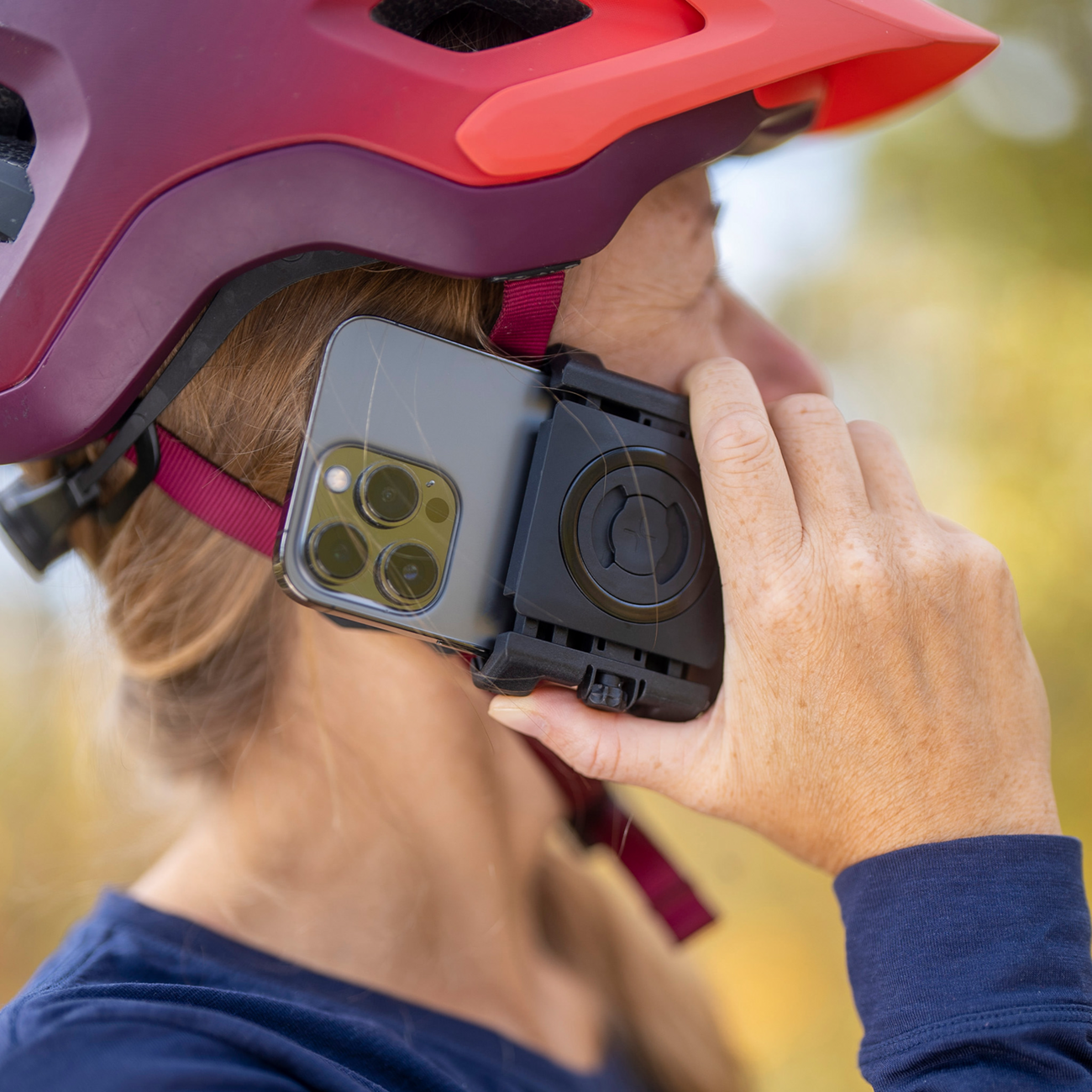 SP Connect Universal Holder Kit - SPC/SPC+ Bike Mount - SPC+ Phone Clamp - Black