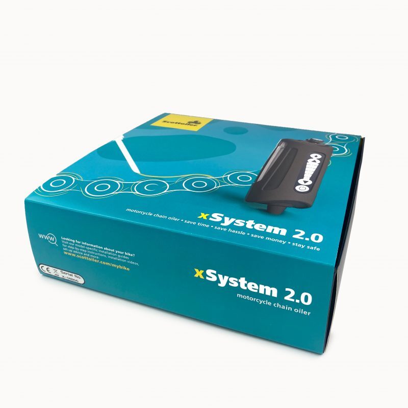 Scottoiler xSystem 2.0 Electronic Motorcycle Chain Oiler
