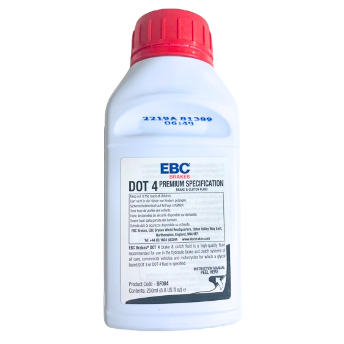 EBC DOT 4 Brake & Clutch Fluid