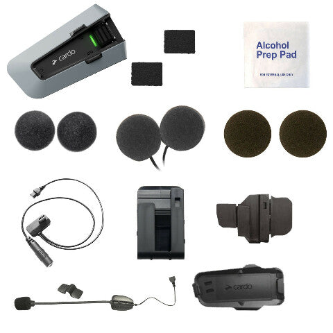 Cardo Packtalk Custom Bluetooth Comm System - Single