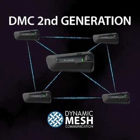 Cardo Packtalk Neo Bluetooth Comm System - Single