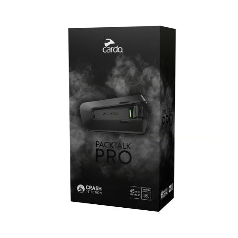 Cardo Packtalk Pro Bluetooth Comm System - Single