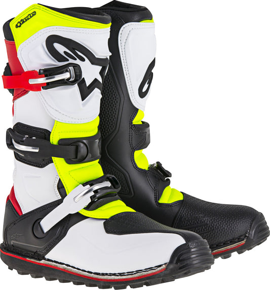 Tech-T Boots - White/Red/Yellow/Black