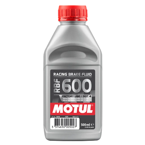 MOTUL RBF 600 Racing Brake Fluid - Factory Line / DOT 4 - 500 ml 100949 - 2 Pack