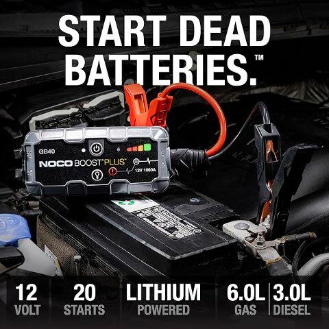 NOCO Genius GB40 Boost Lithium Jump Pack