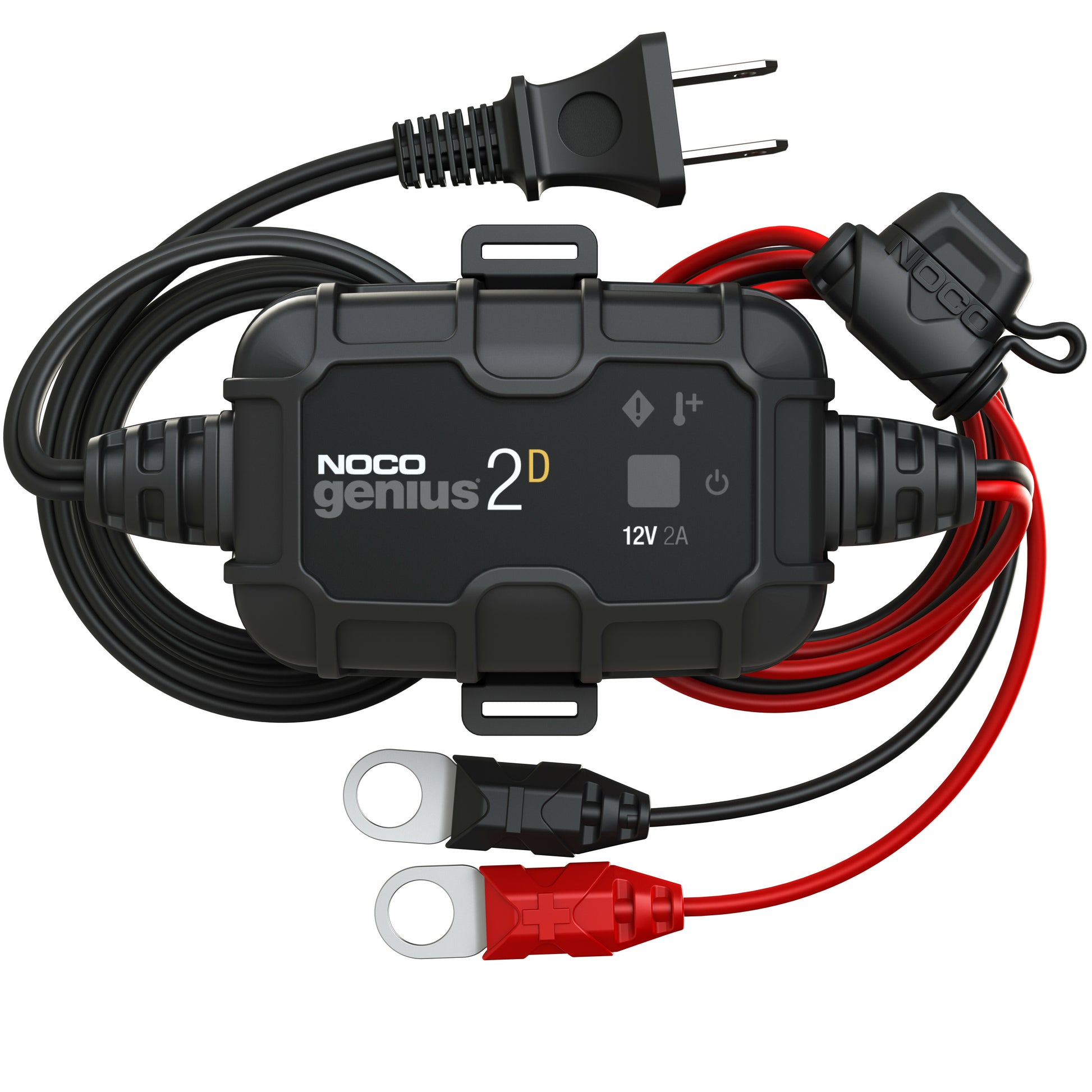 NOCO Genius Battery Charger 2-AMP Direct Mount