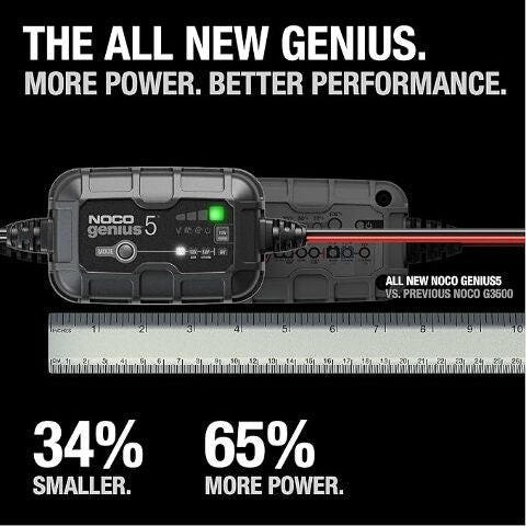 NOCO Genius Battery Charger 5-AMP