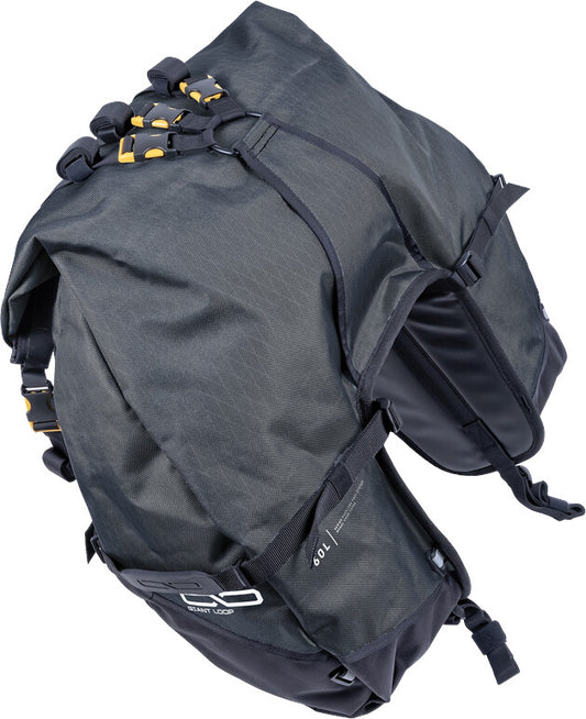 Giant Loop Great Basin Saddlebag 68L Black