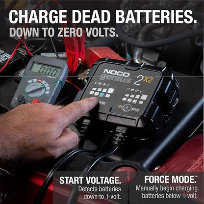 NOCO Genius 2-Bank 2X2 Charger