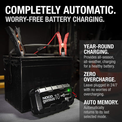 NOCO Genius Battery Charger 10-AMP
