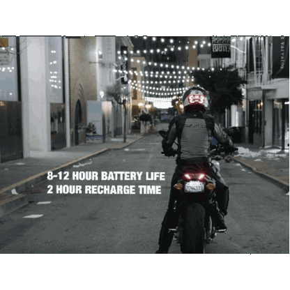 Brake Free Helmet Brake Light - Black USB-C