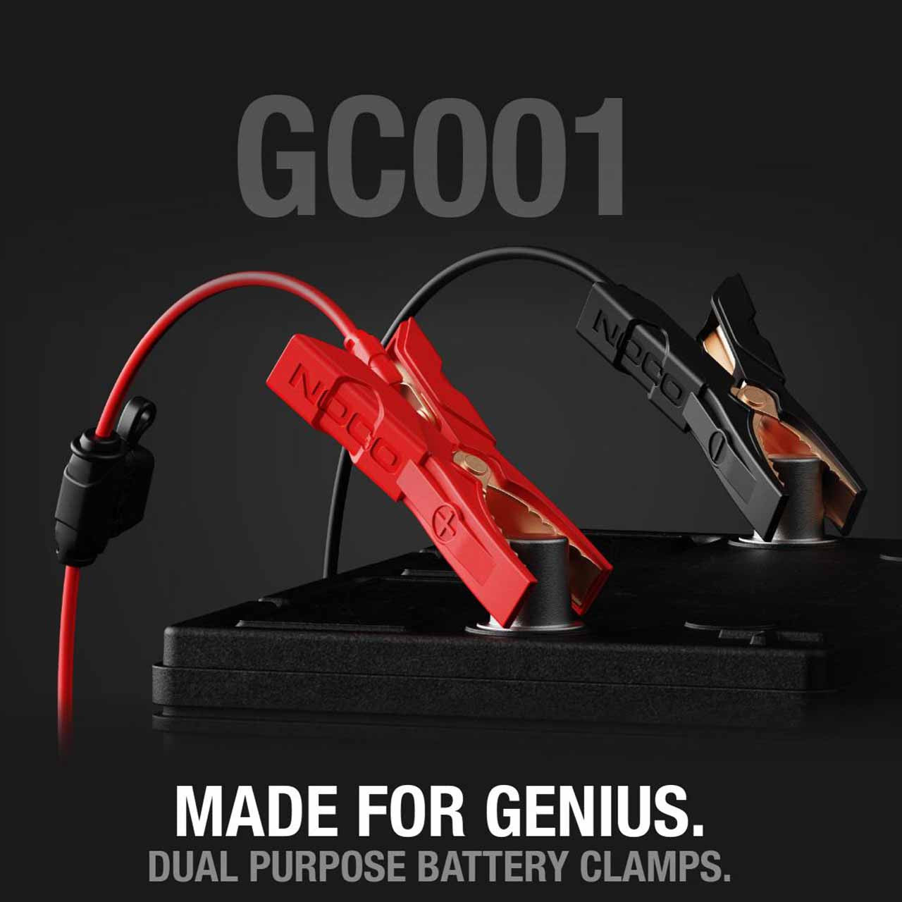 NOCO Genius X-Connect Battery Clamps