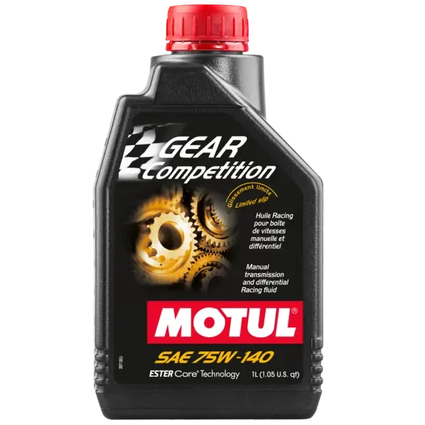 Motul Gear Competition 75W140 100% Ester Synthetic Gear Oil - 1L