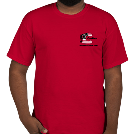 BrakeCrafters "America The Beautiful" Tee Shirt - 2026 Edition