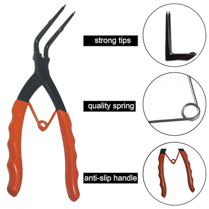 90 Degree Internal Long Nose Circlip Pliers