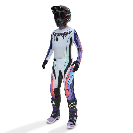 Tech 7 Le Boots Double - Purple/Blue/Black