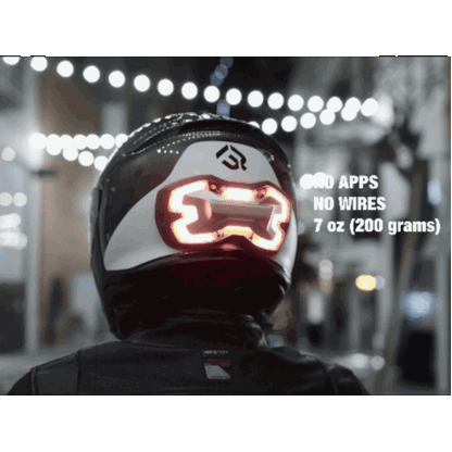 Brake Free Helmet Light USB-C - Black