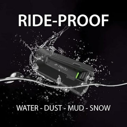 Cardo Packtalk Neo Bluetooth Comm System - Single