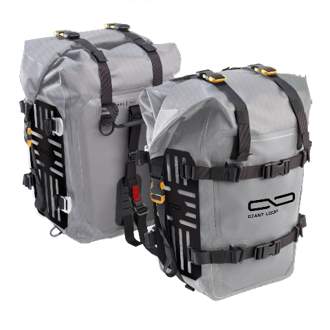 Giant Loop Mototrekk Panniers Grey Pair