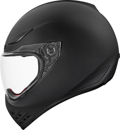 ICON Domain Rubatone helmet side view showing visor
