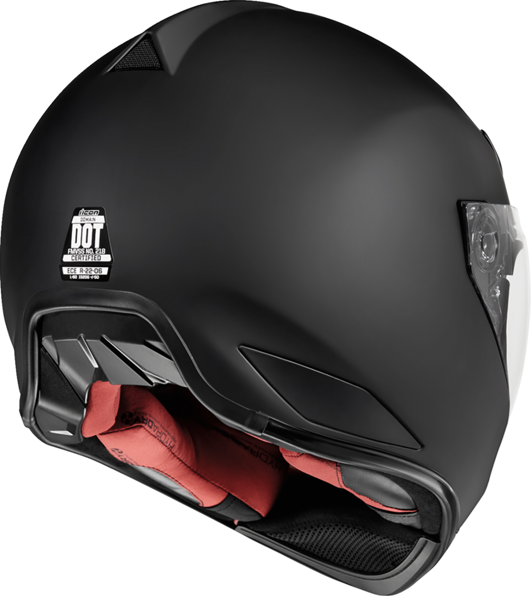 ICON Domain Rubatone helmet back view 