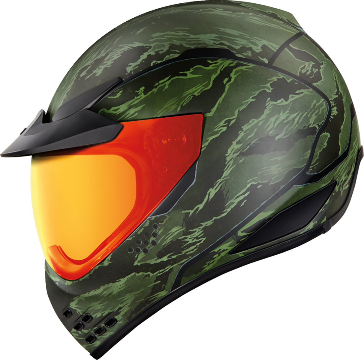 ICON Domain Helmet Tiger's Blood
