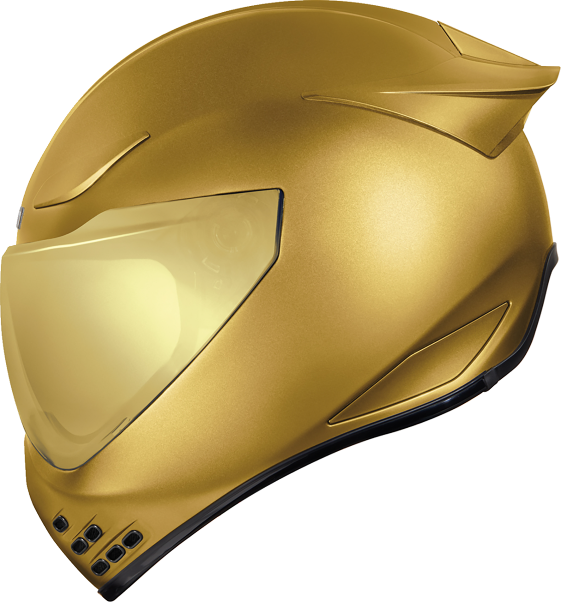 ICON Domain Cornelius helmet gold side view