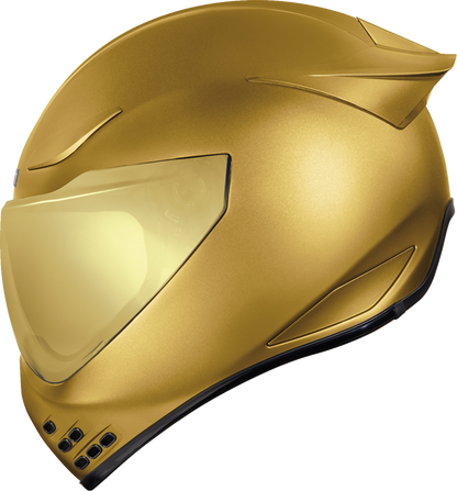 ICON Domain Cornelius helmet gold side view