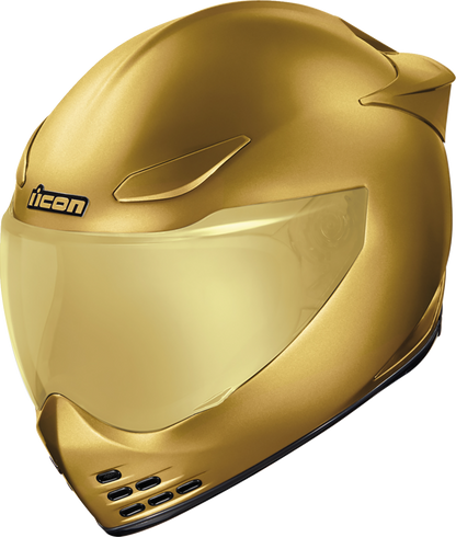 ICON Domain Cornelius helmet gold colour full face