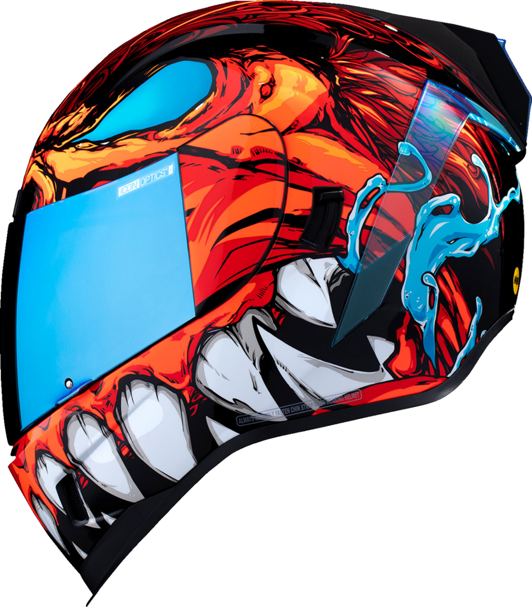 ICON Airform helmet side profile showing graphic design