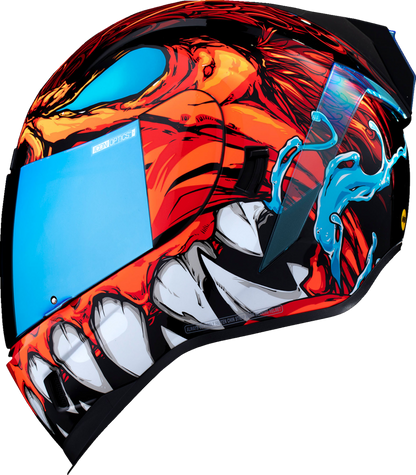 ICON Airform helmet side profile showing graphic design